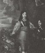 William Dobson Charles II as a boy commander USA oil painting artist